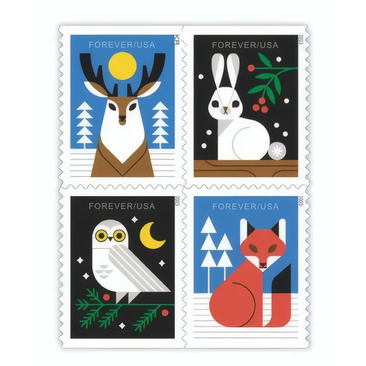 Winter Woodland Animals 2023